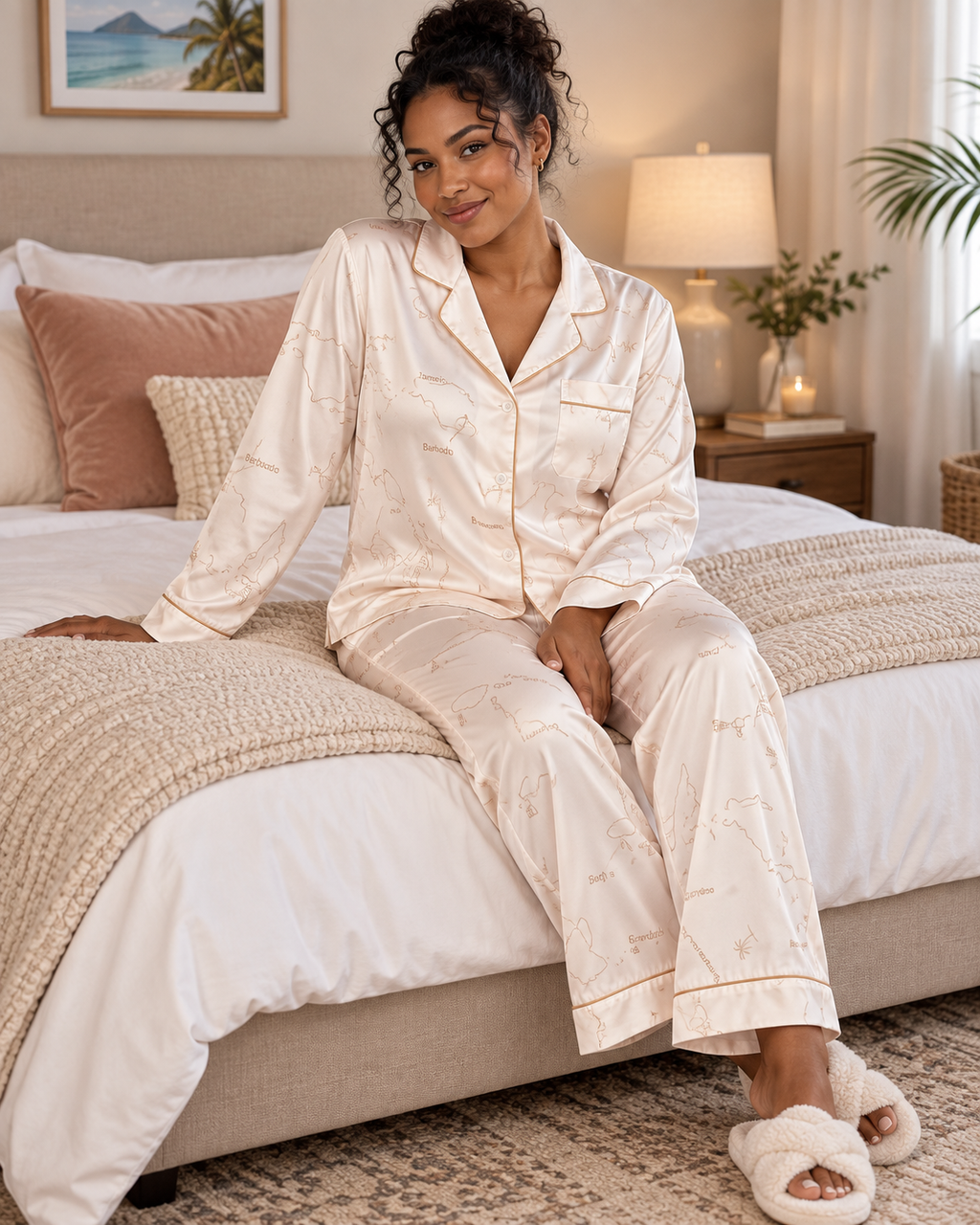 Ivory and Champagne Set Long
